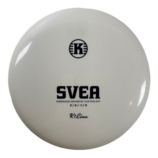 Kastaplast Svea | K1 | White/Black 178g Disc Golf