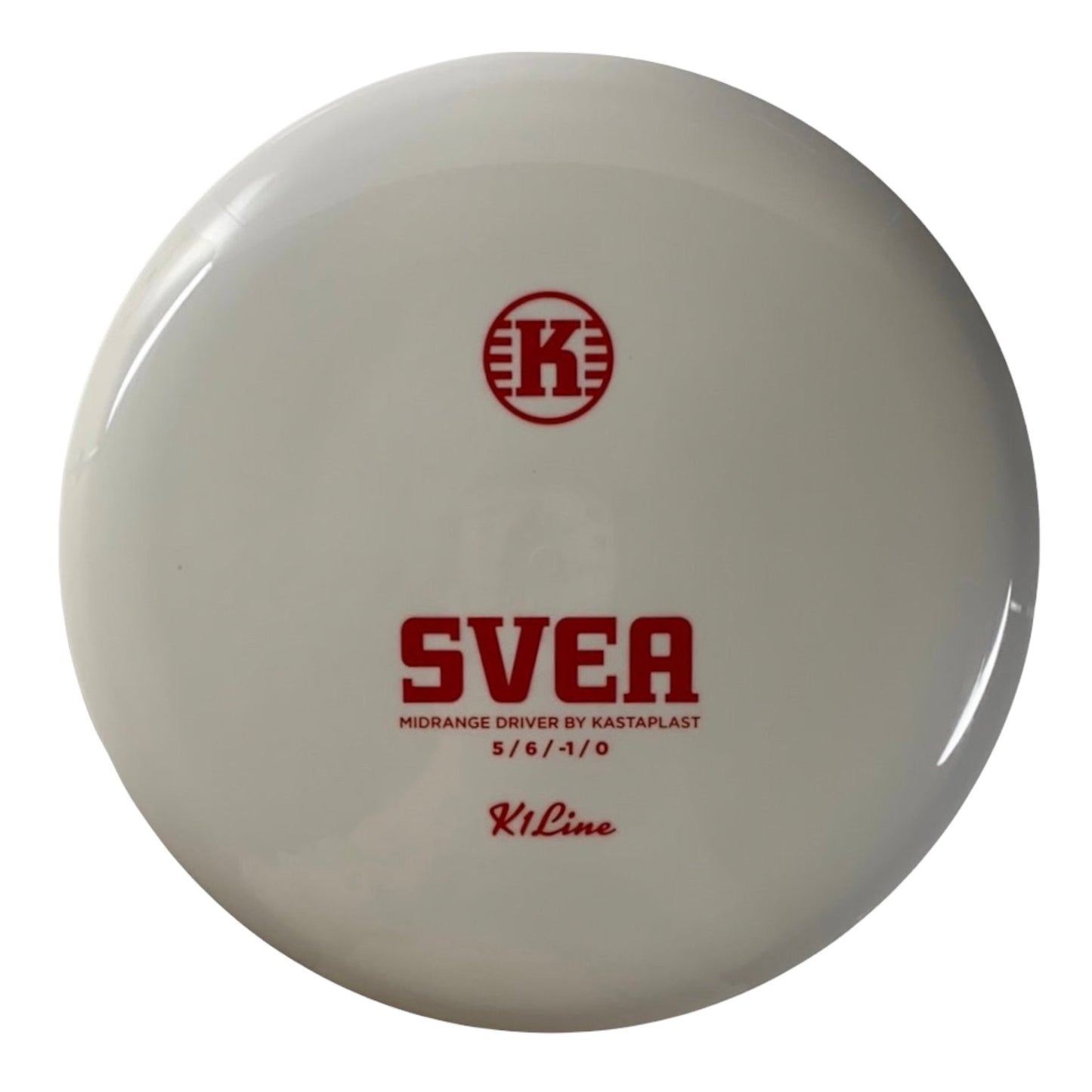 Kastaplast Svea | K1 | White/Red 174g Disc Golf