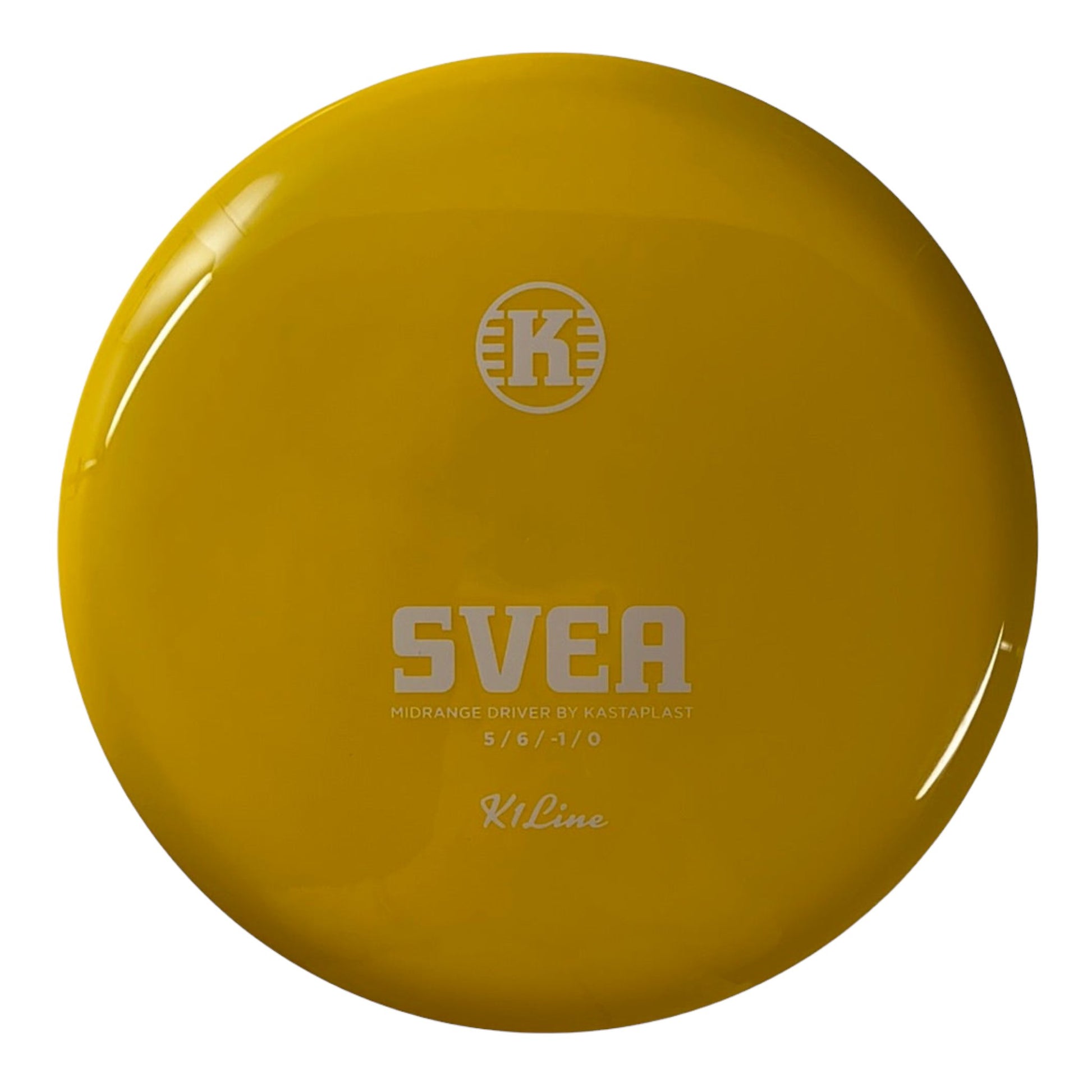 Kastaplast Svea | K1 | Yellow/White 178-179g Disc Golf