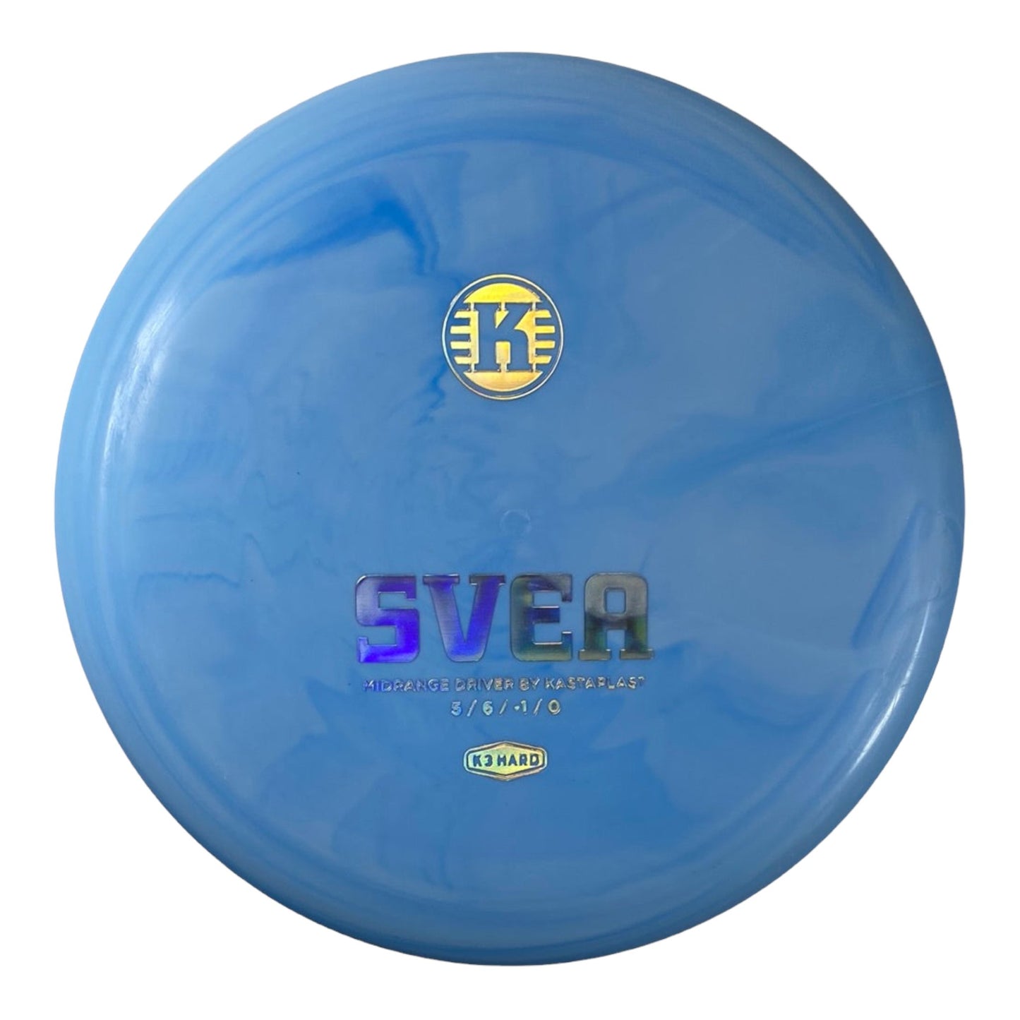 Kastaplast Svea | K3 Hard | Blue/Holo 175g Disc Golf
