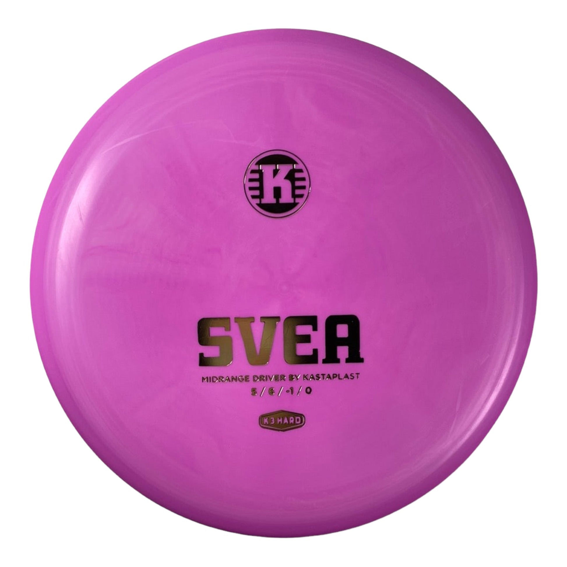 Kastaplast Svea | K3 Hard | Pink/Gold 175g Disc Golf