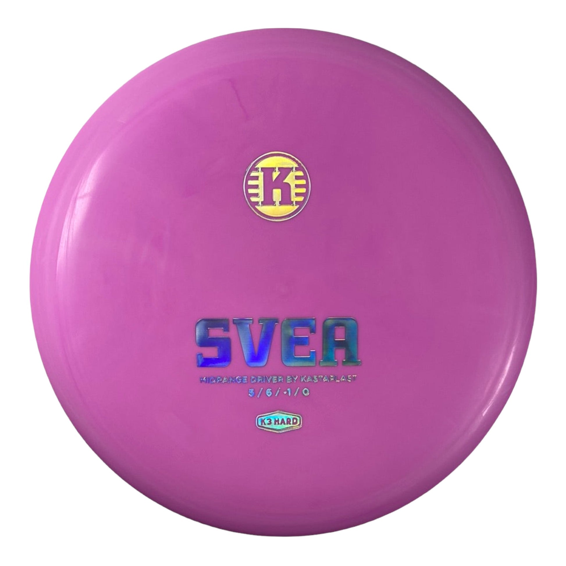 Kastaplast Svea | K3 Hard | Pink/Holo 174g Disc Golf