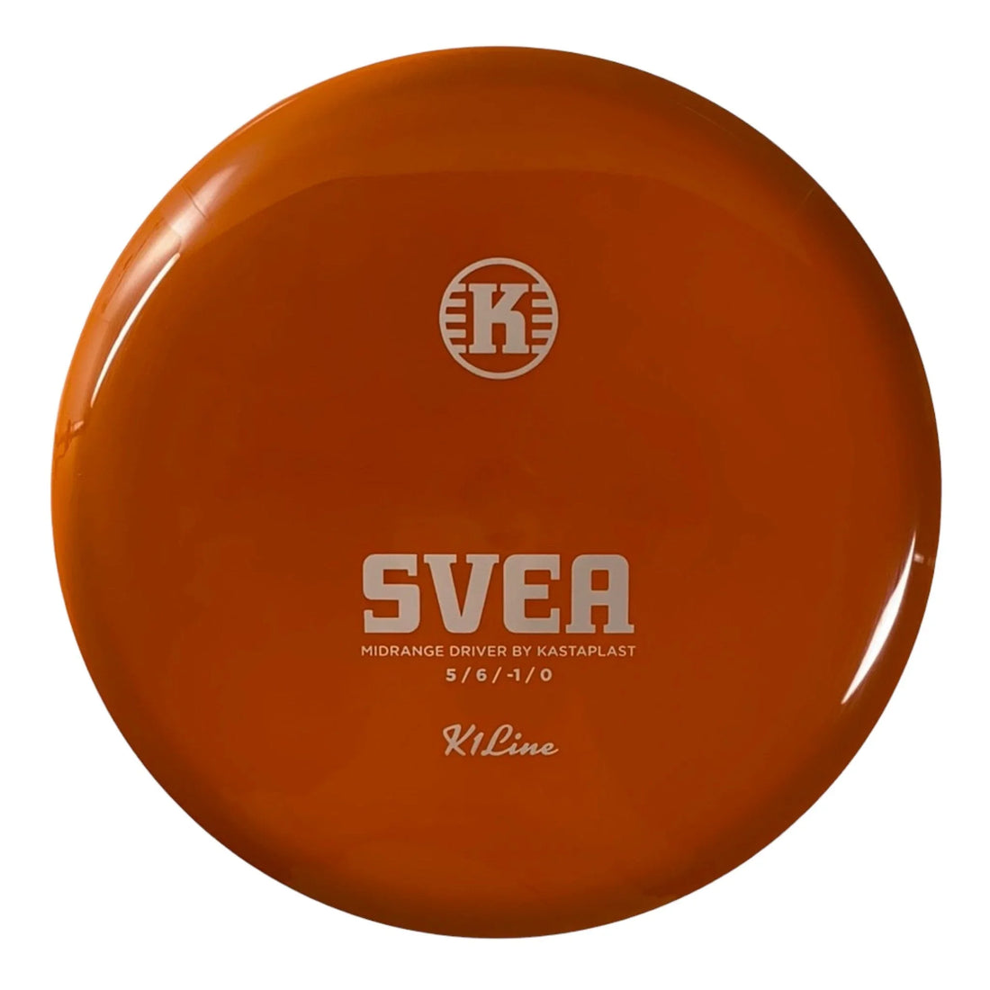 Kastaplast Svea | K1 | Orange/White 178 - 179g Disc Golf