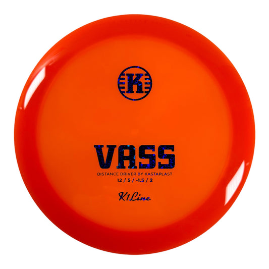 Kastaplast Vass | K1 | Orange/Blue 171-176g Disc Golf
