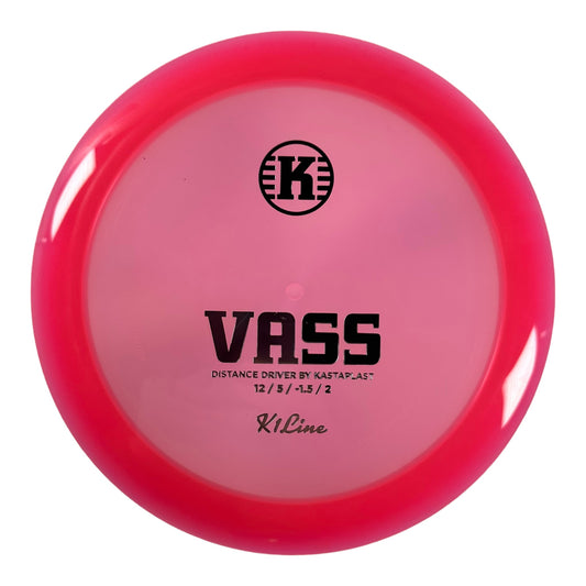 Kastaplast Vass | K1 | Pink/Silver 173g Disc Golf