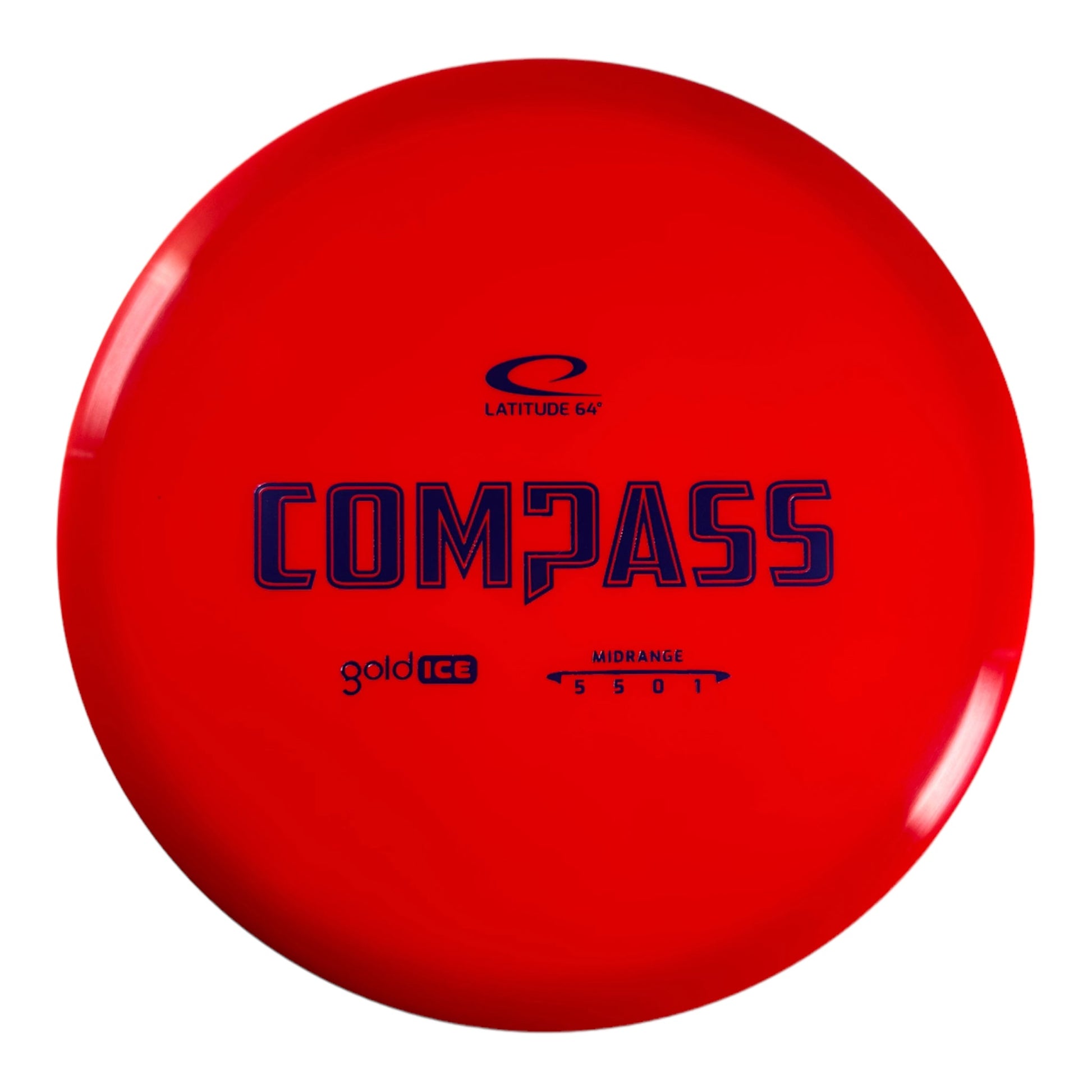 Latitude 64 Compass | Gold ICE | Red/Purple 171g Disc Golf