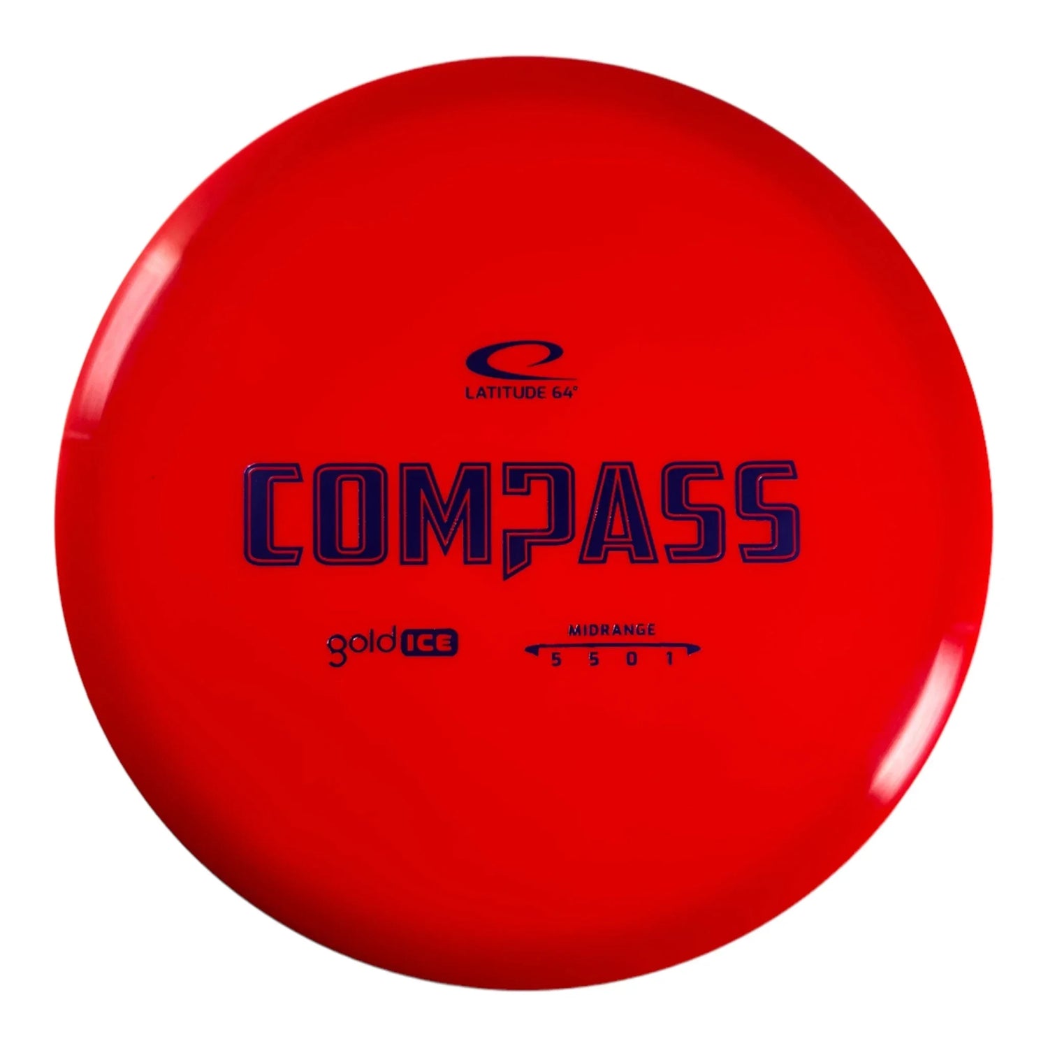 Latitude 64 Compass | Gold - Ice | Red/Purple 171g Disc Golf