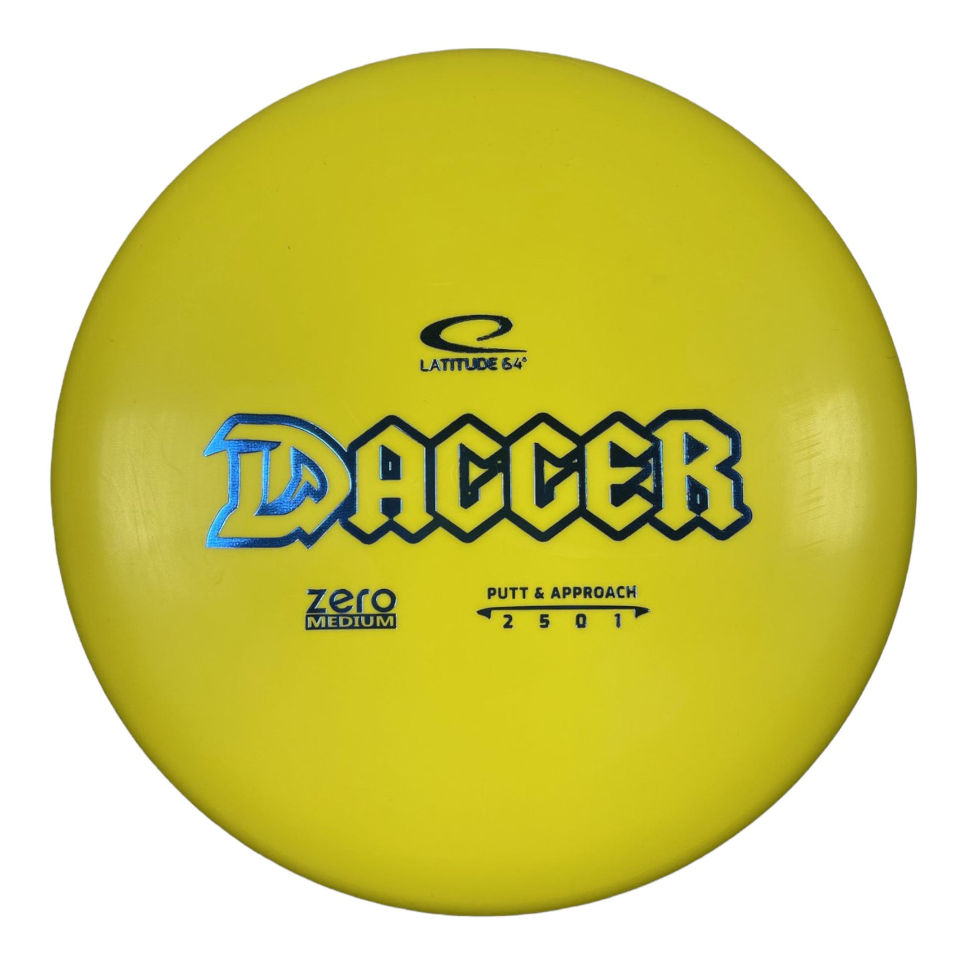 Latitude 64 Dagger | Zero Medium | Yellow/Blue 173g Disc Golf