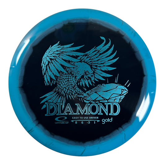 Latitude 64 Diamond | Gold Orbit | Blue/Blue 156g Disc Golf