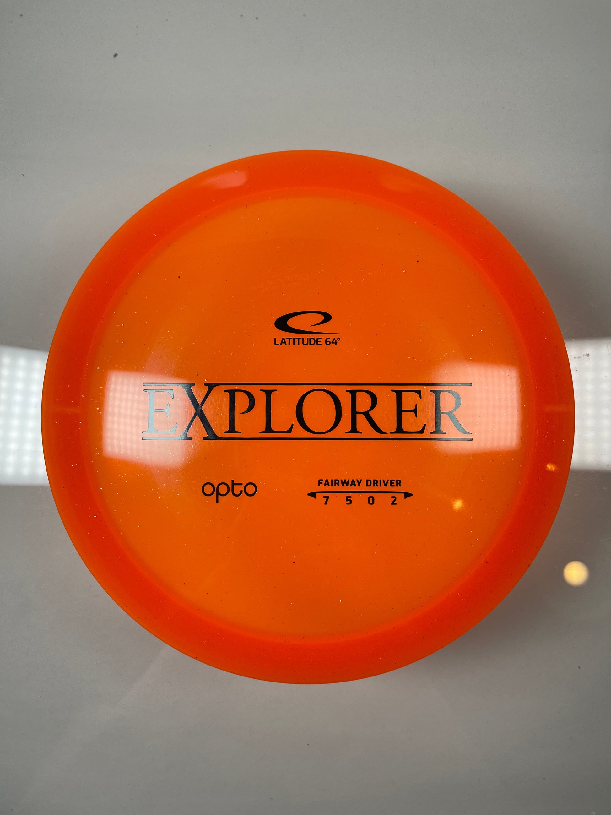 Latitude 64 Explorer | Opto | Orange/Black 173g Disc Golf