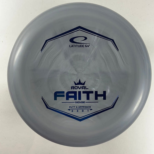 Latitude 64 Faith | Royal Sense | Grey/Blue 174g Disc Golf