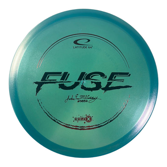 Latitude 64 Fuse | Opto-X Glimmer | Blue/Red 174-175g (JohnE McCray 2022) Disc Golf