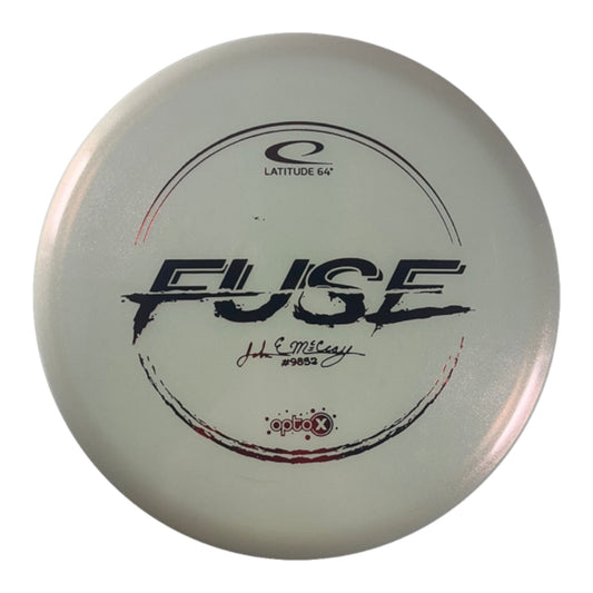 Latitude 64 Fuse | Opto-X Glimmer | White/Red 174-175g (JohnE McCray 2022) Disc Golf