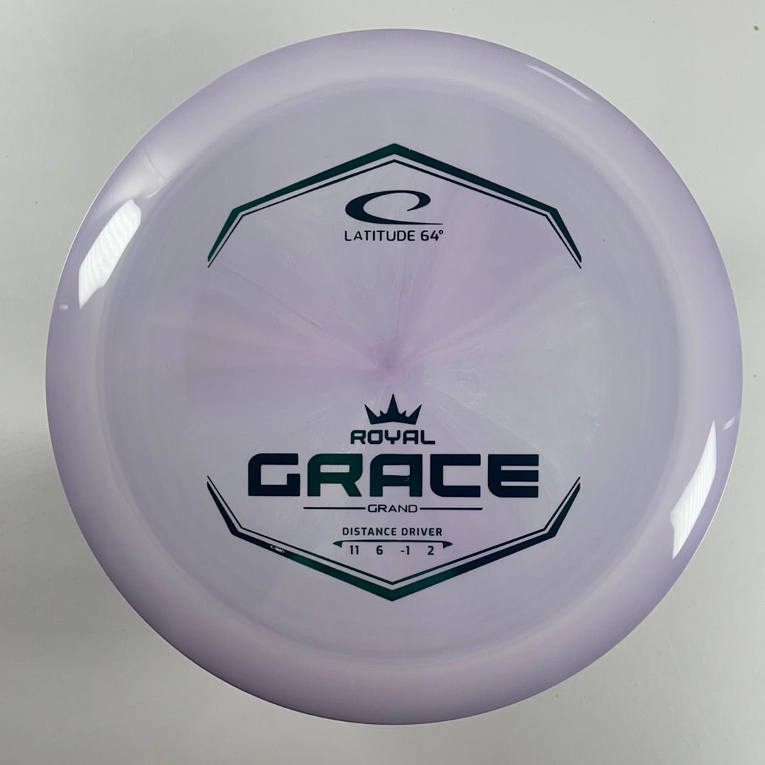 Latitude 64 Grace | Royal Grand | Purple/Green 175g Disc Golf