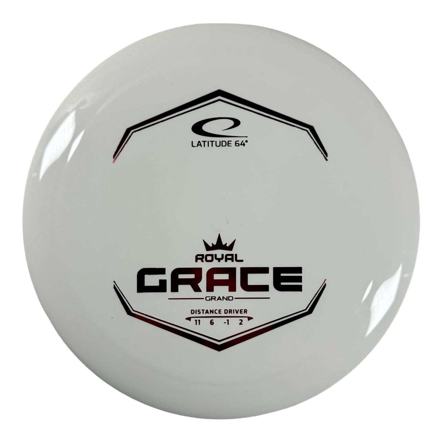 Latitude 64 Grace | Royal Grand | White/Red 173-175g Disc Golf