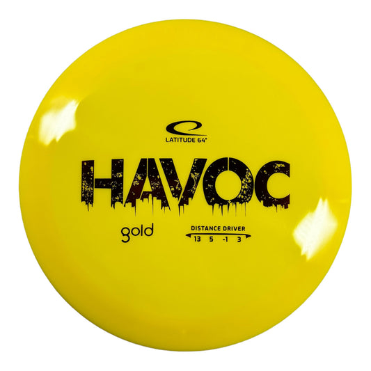 Latitude 64 Havoc | Gold | Yellow/Red 166g Disc Golf