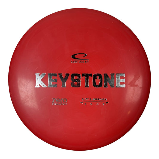 Latitude 64 Keystone | Zero Hard | Red/Silver 175g Disc Golf