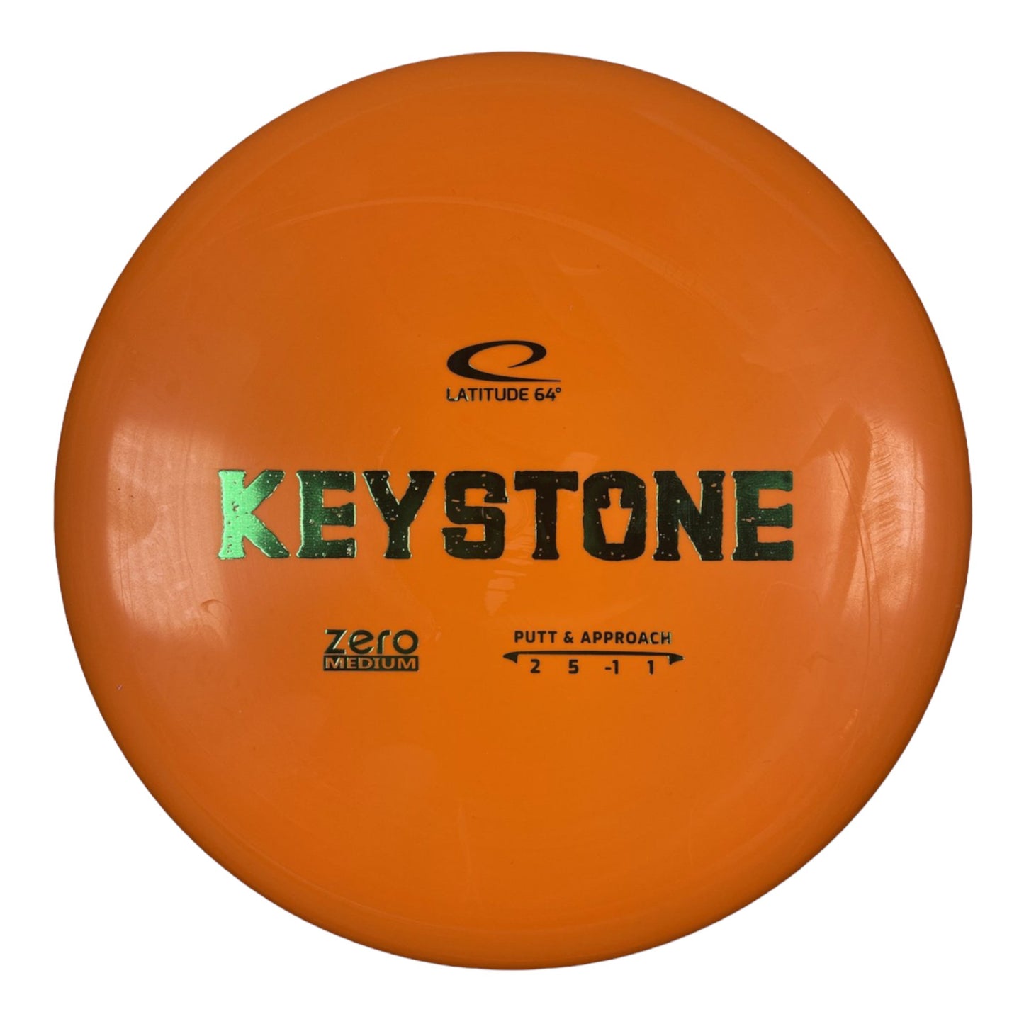 Latitude 64 Keystone | Zero Medium | Orange/Green 175g Disc Golf