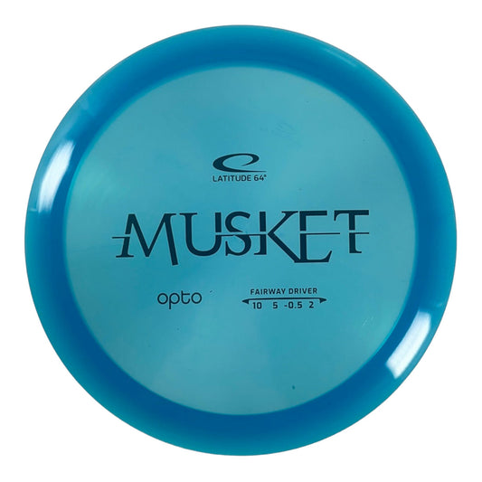 Latitude 64 Musket | Opto | Blue/Green 171-176g Disc Golf