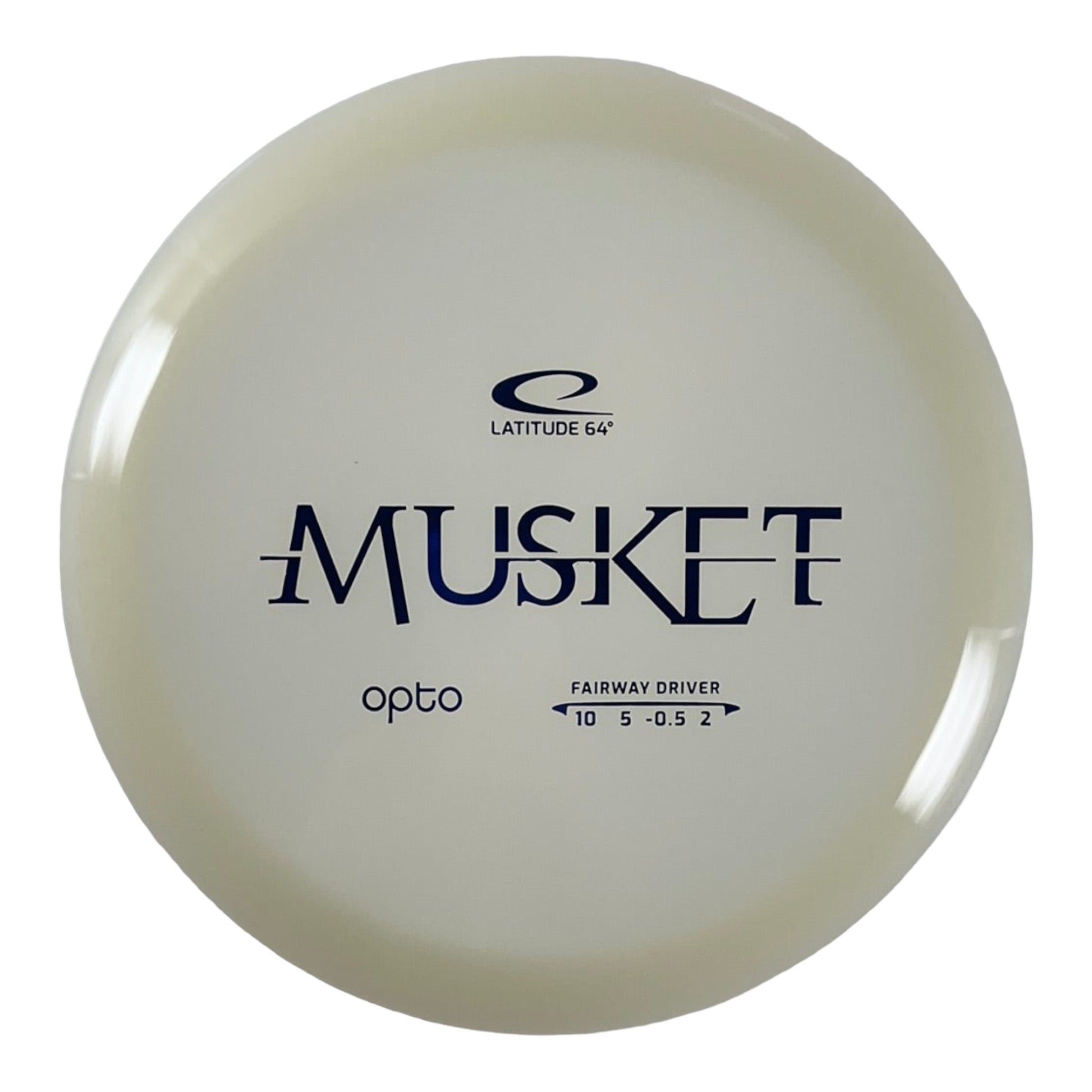 Latitude 64 Musket | Opto | White/Blue 170g Disc Golf