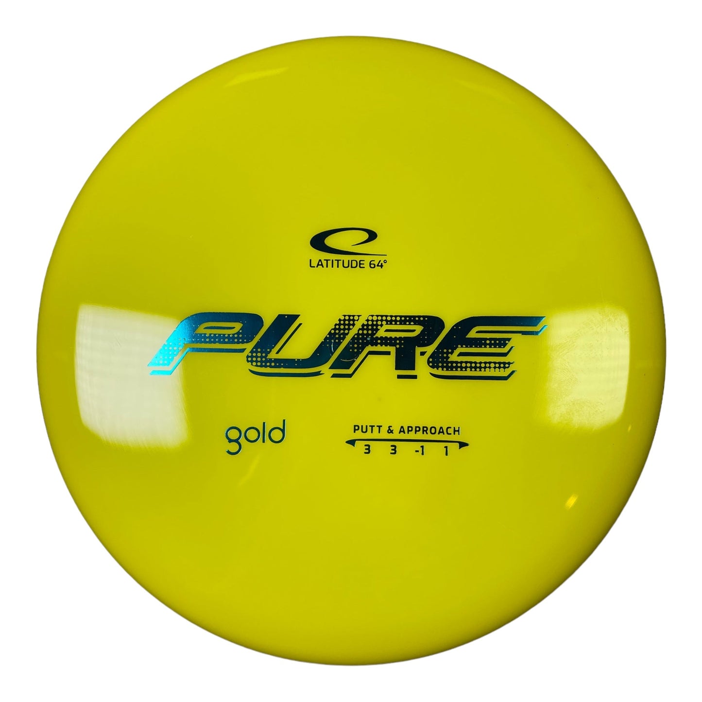 Latitude 64 Pure | Gold | Yellow/Teal 173-174g Disc Golf