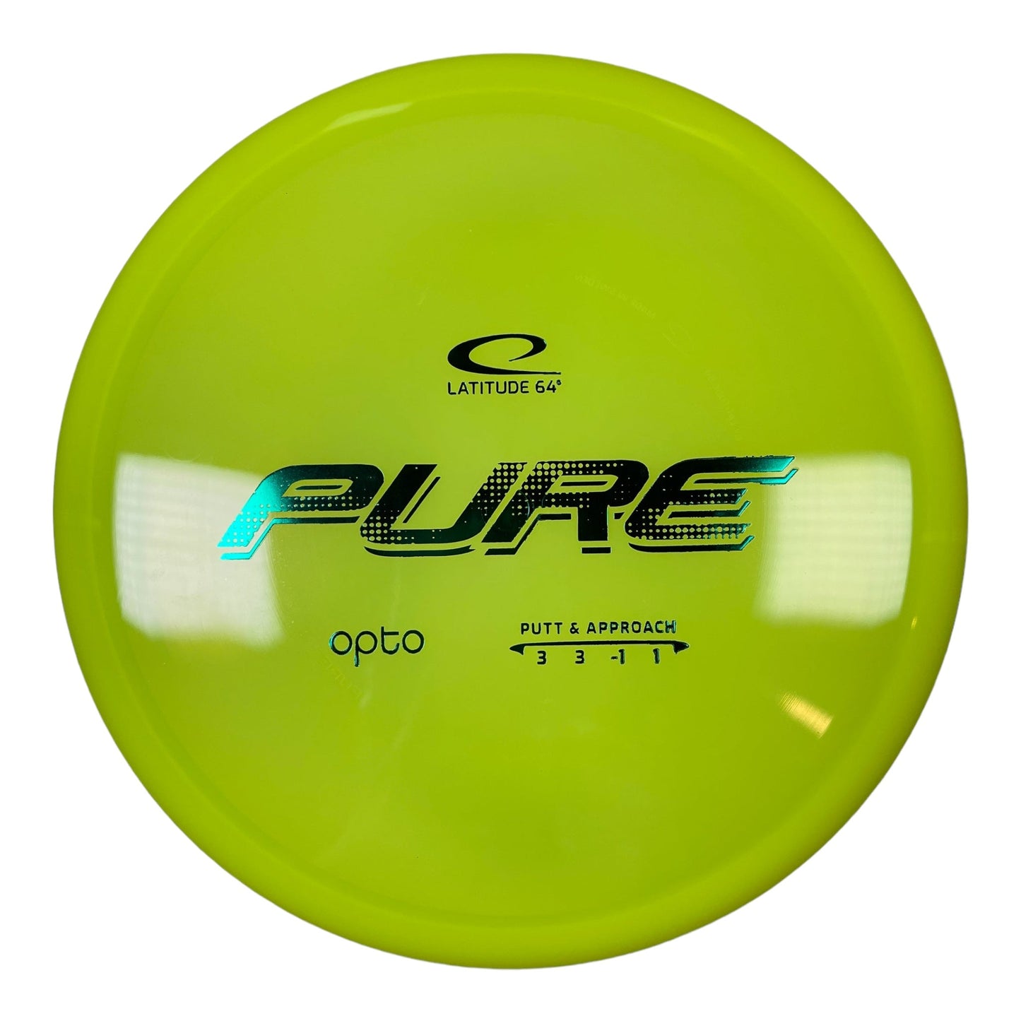 Latitude 64 Pure | Opto | Yellow/Green 173g Disc Golf