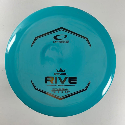 Latitude 64 Rive | Royal Grand | Blue/Gold 173-175g Disc Golf