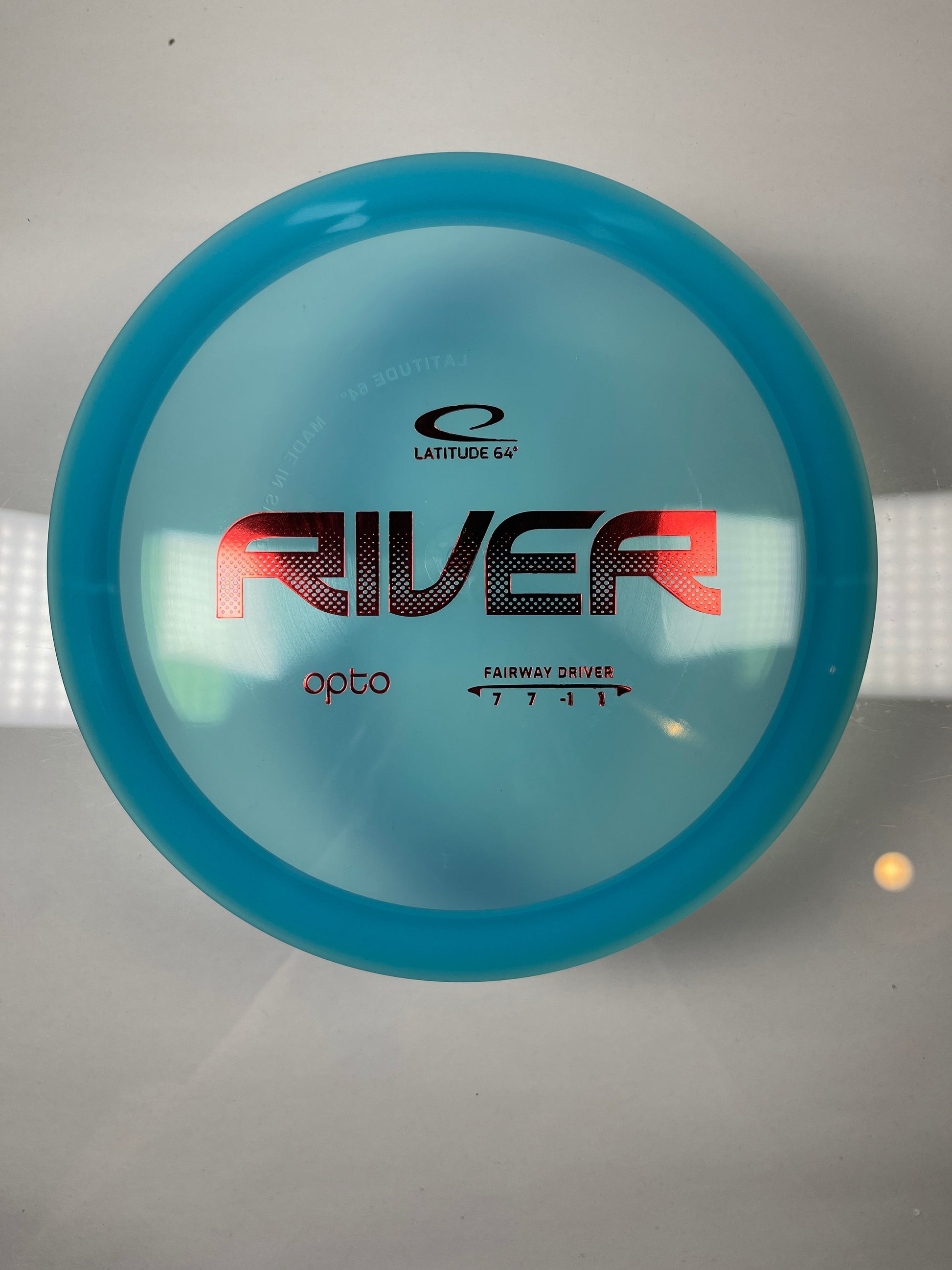 Latitude 64 River | Opto | Blue/Red 173g Disc Golf