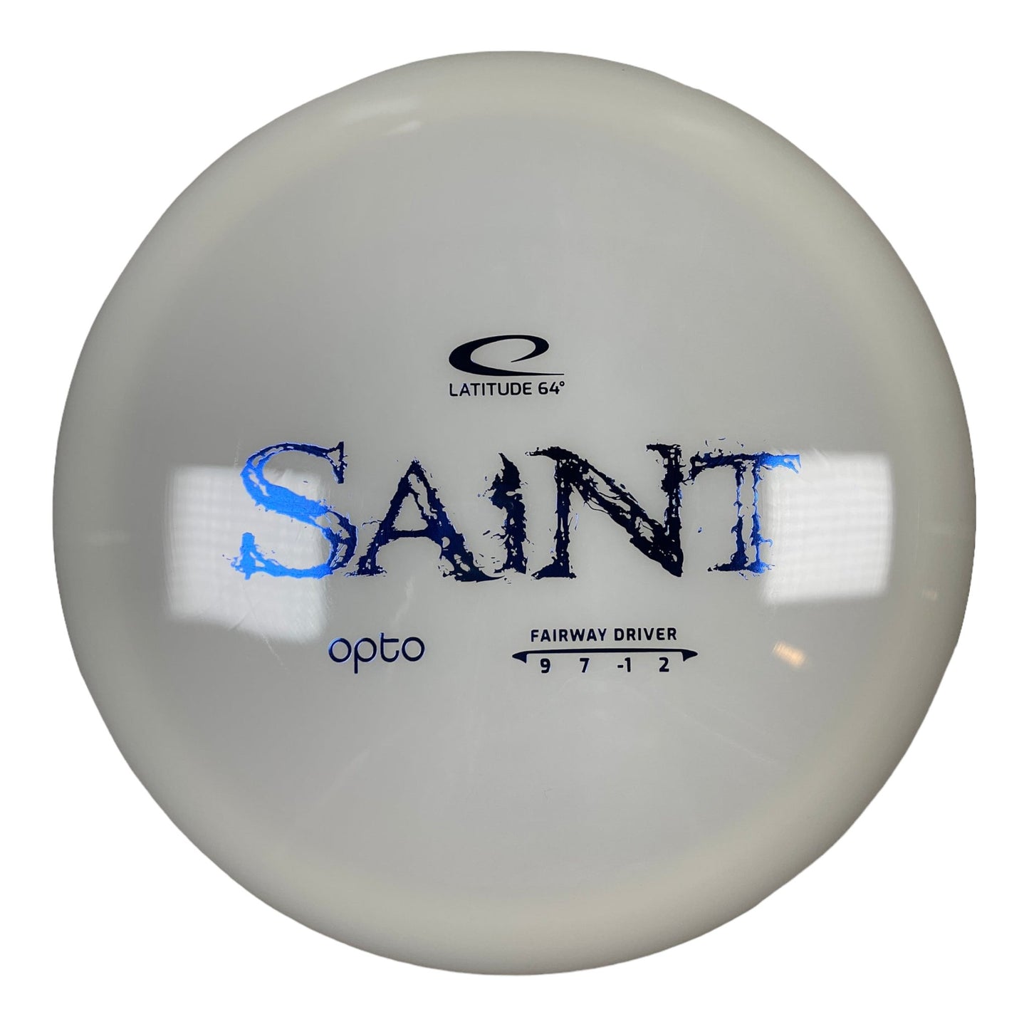 Latitude 64 Saint | Opto | White/Blue 171g Disc Golf