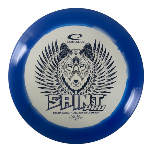 Latitude 64 Saint Pro | Gold Orbit | Blue/Blue 170-171g (Kristin Tattar) Disc Golf