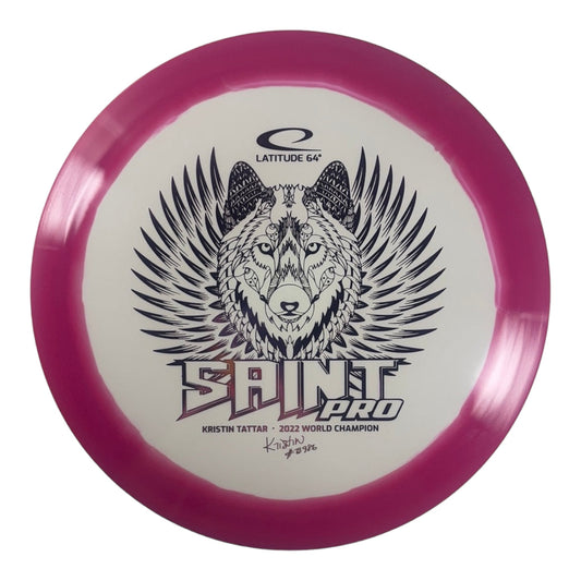 Latitude 64 Saint Pro | Gold Orbit | Pink/Pink 174g (Kristin Tattar) Disc Golf