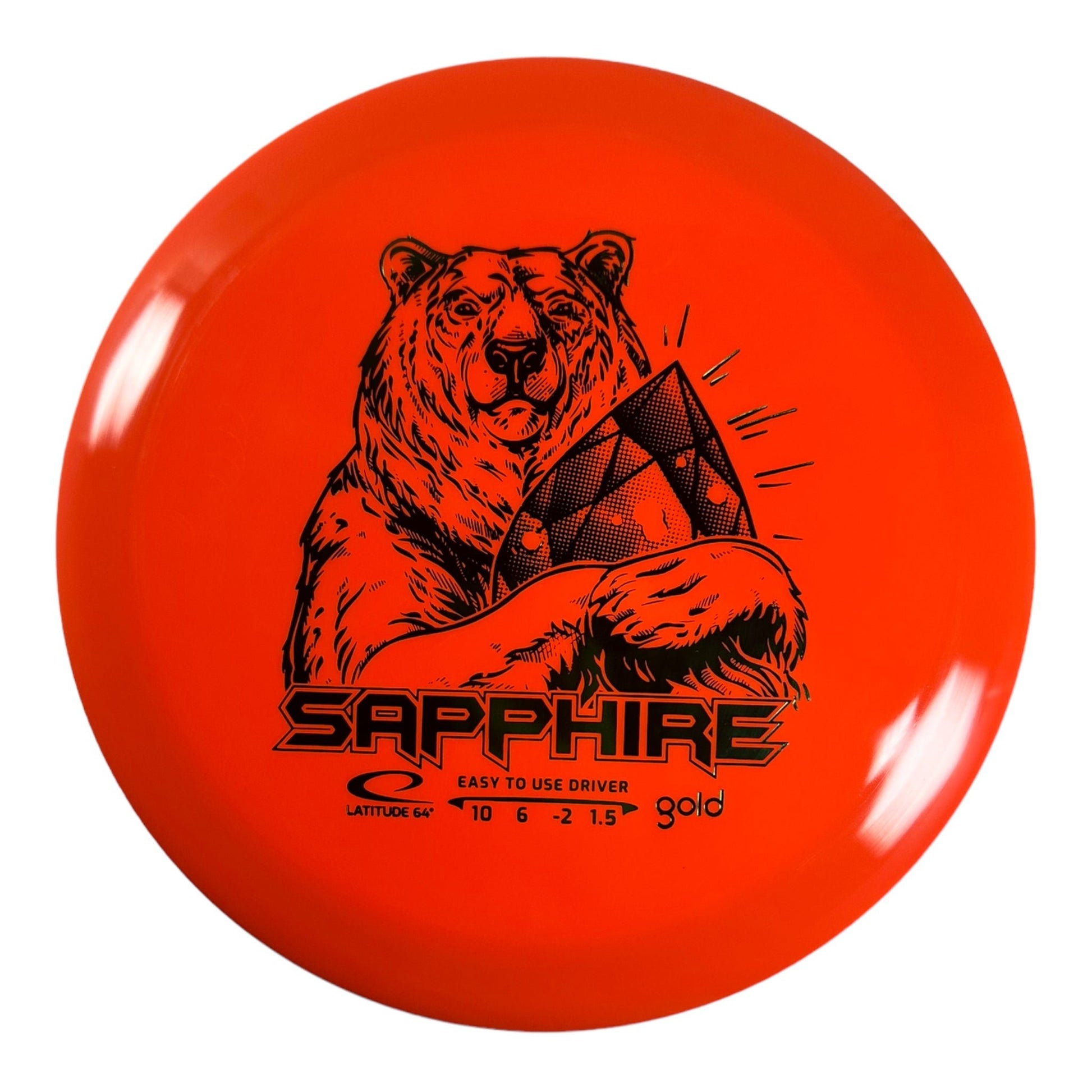 Latitude 64 Sapphire | Gold | Orange/Green 162g Disc Golf