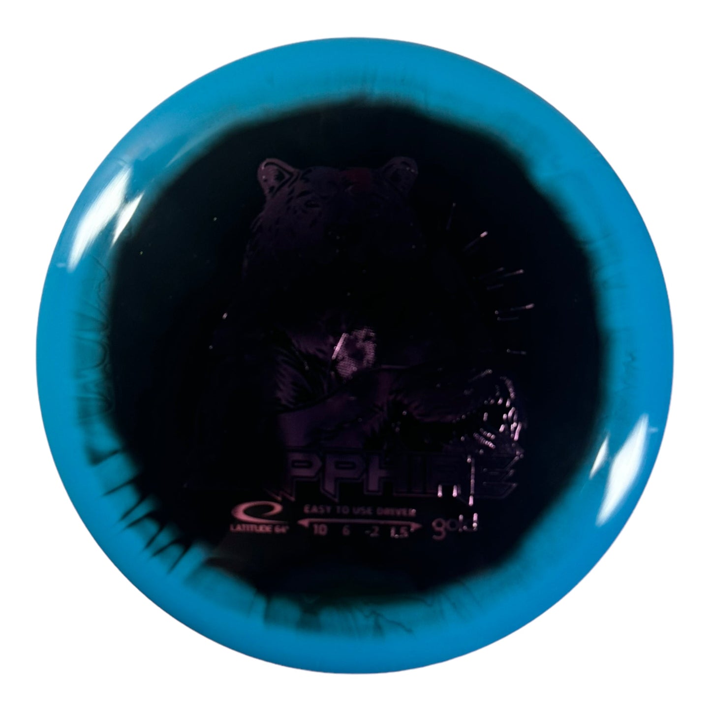 Latitude 64 Sapphire | Gold Orbit | Blue/Pink 162g Disc Golf