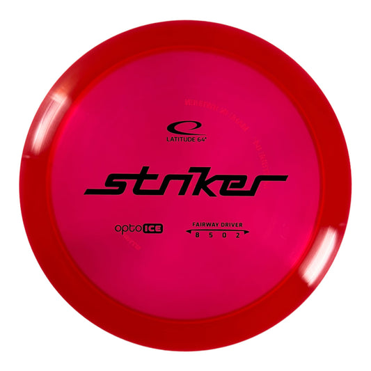 Latitude 64 Striker | Opto ICE | Red/Black 173-174g Disc Golf