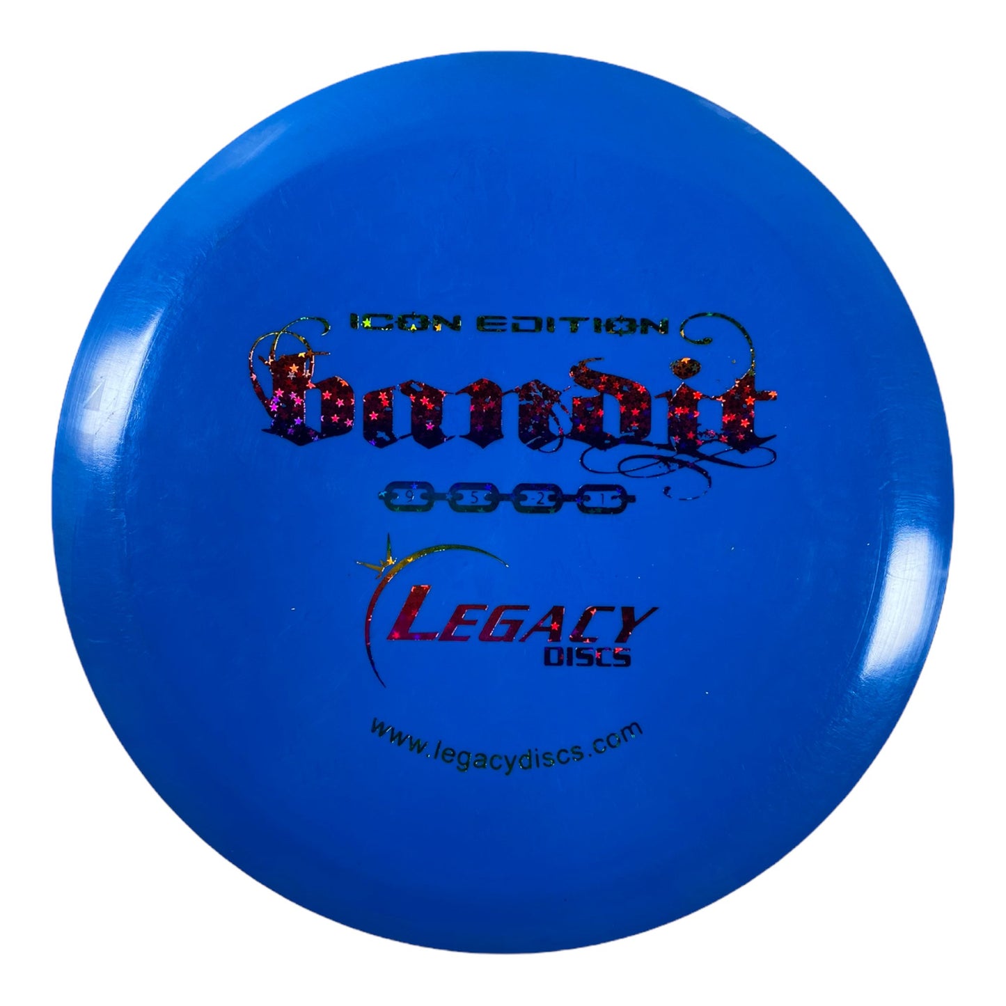Legacy Discs Bandit | Icon | Blue/Gold 174g Disc Golf