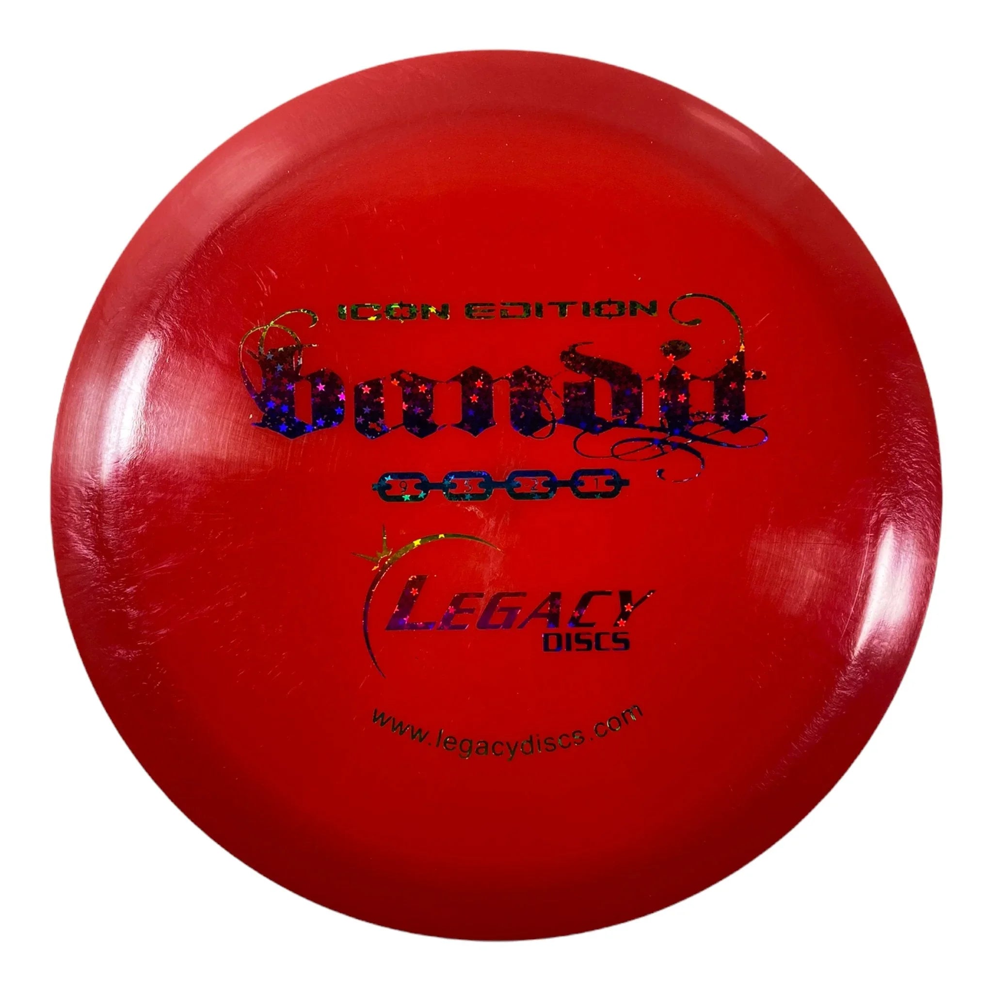 Legacy Discs Bandit | Icon | Red/Rainbow 172 - 173g Disc Golf