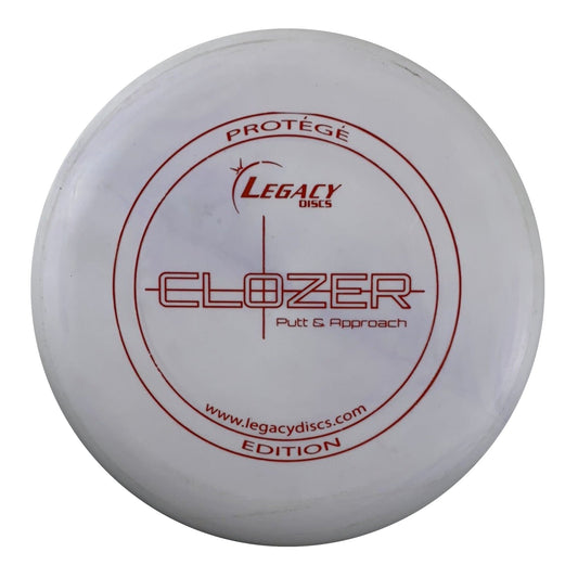 Legacy Discs Clozer | Protégé | White/Red 175g Disc Golf