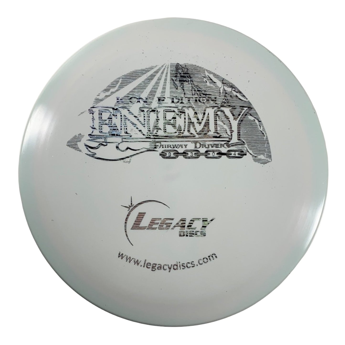 Legacy Discs Enemy | Icon | Blue/Silver 171g Disc Golf