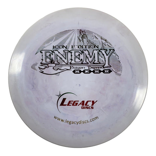 Legacy Discs Enemy | Icon | Purple/Rasta 166g Disc Golf