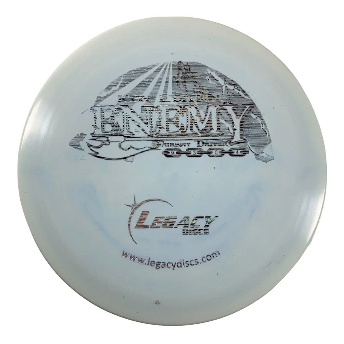 Legacy Discs Enemy | Icon | Blue/Silver 171g Disc Golf
