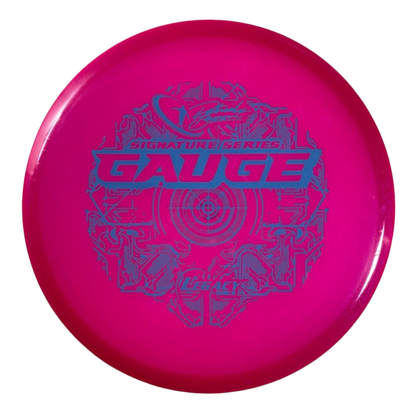 Legacy Discs Gauge | Honey Bee | Pink/Blue 180g Disc Golf