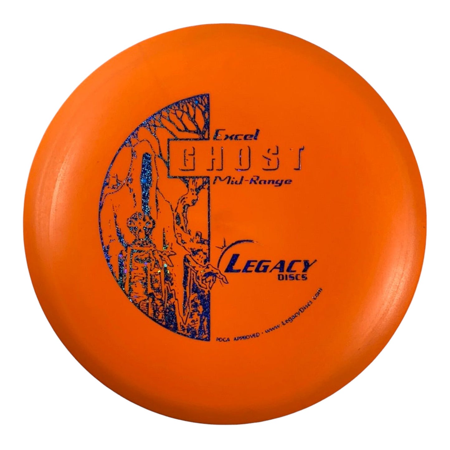 Legacy Discs Ghost | Excel | Orange/Blue 174g Disc Golf