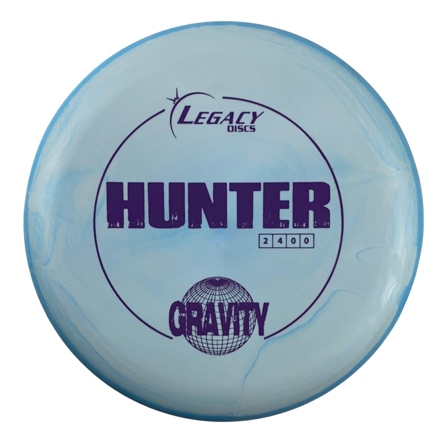 Legacy Discs Hunter | Gravity | Blue/Purple 175g Disc Golf
