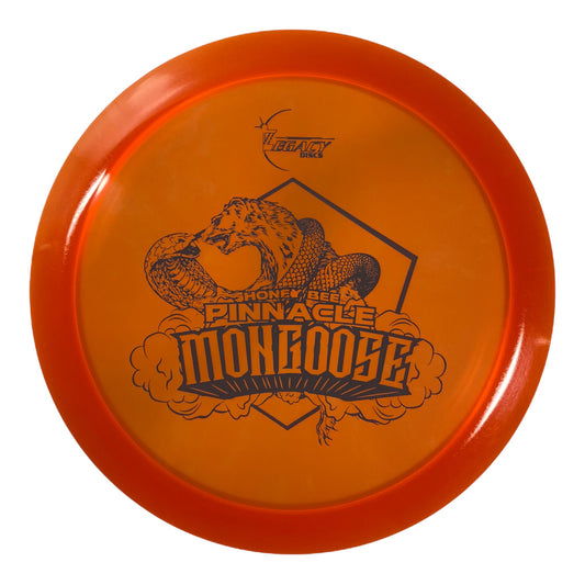 Legacy Discs Mongoose | Honey Bee Pinnacle | Orange/Grey 175g Disc Golf
