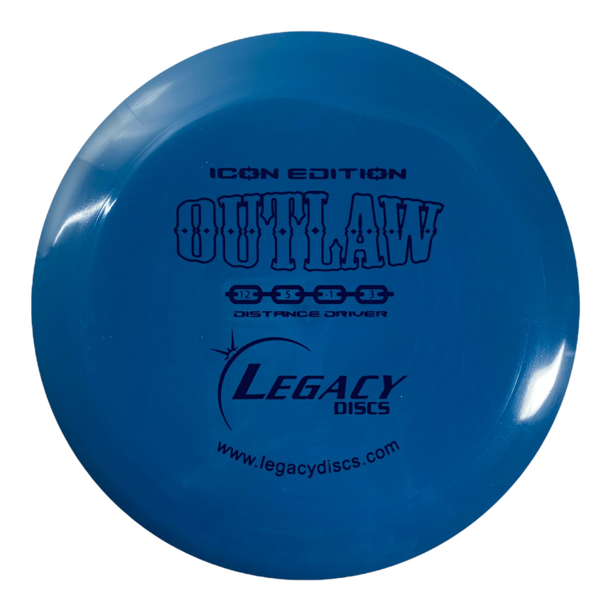 Legacy Discs Outlaw | Icon | Blue/Blue 171g Disc Golf