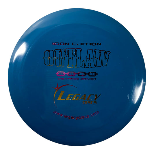 Legacy Discs Outlaw | Icon | Blue/Rainbow 172g Disc Golf
