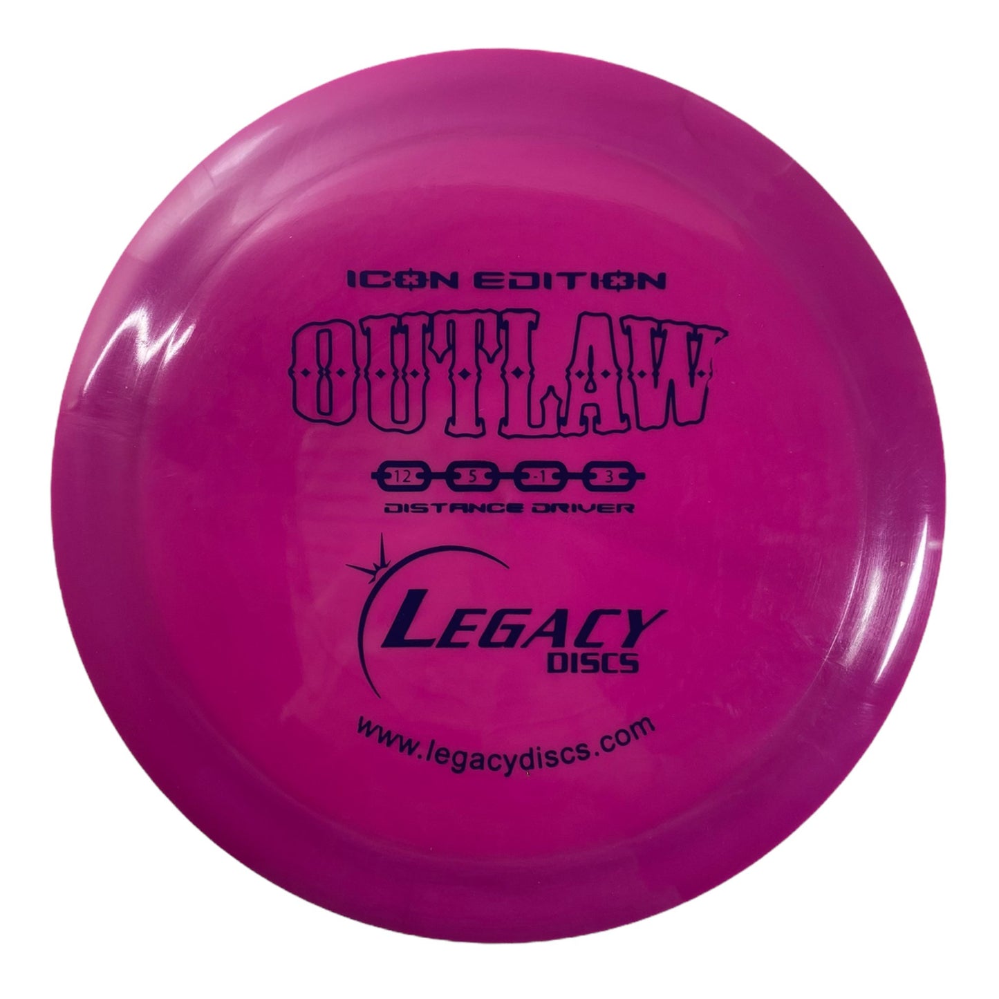 Legacy Discs Outlaw | Icon | Pink/Grey 175g Disc Golf