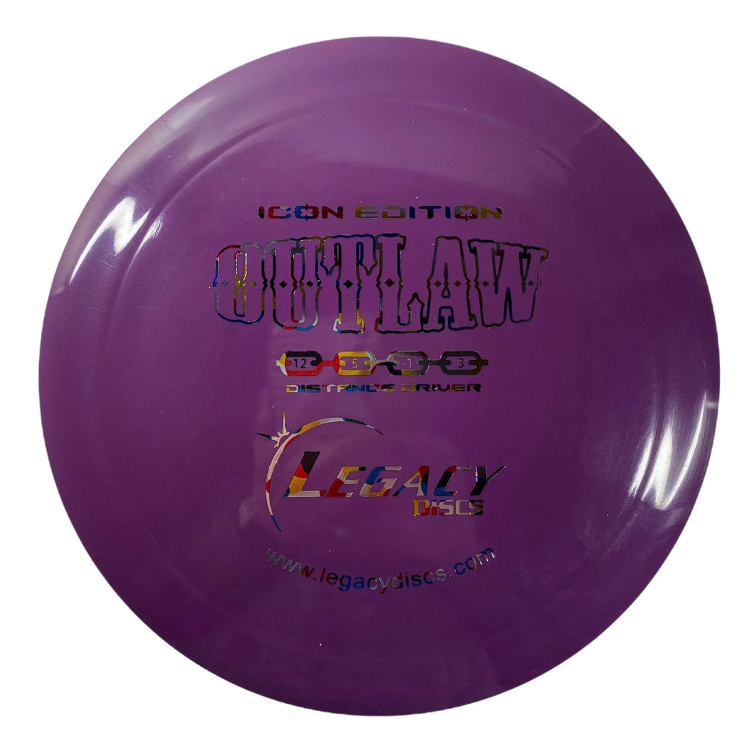 Legacy Discs Outlaw | Icon | Purple/Dots 172 - 175g Disc Golf