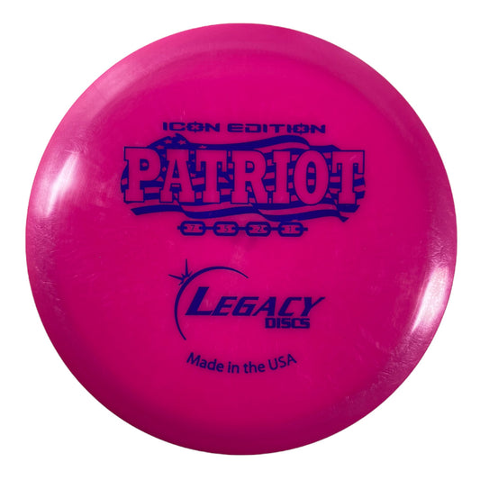 Legacy Discs Patriot | Icon | Pink/Blue 174g Disc Golf