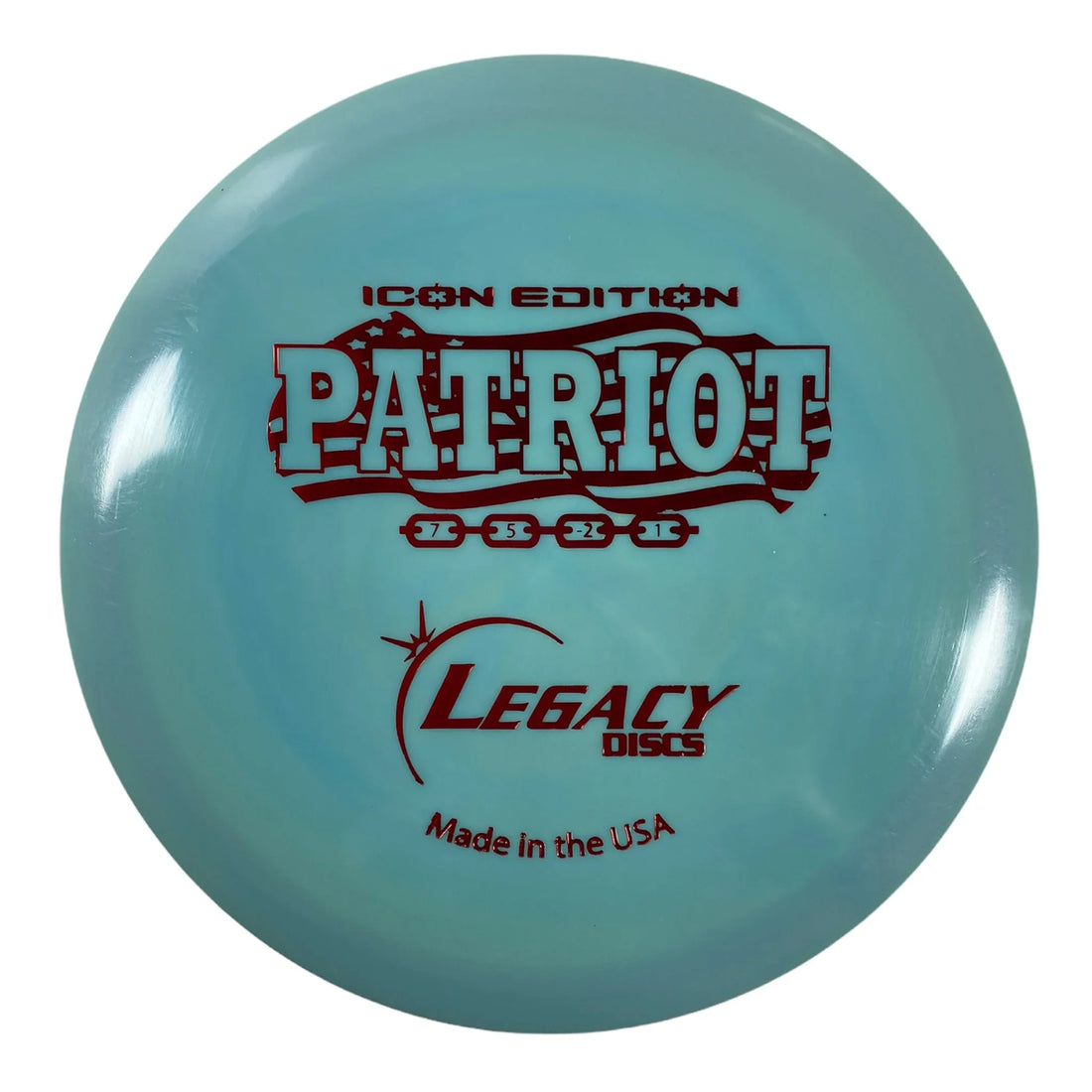 Legacy Discs Patriot | Icon | Blue/Red 175g Disc Golf